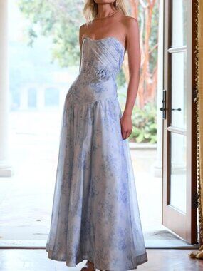 lace wedding dress romantic Floral And Lace A-Line Wedding Dress main image 0
